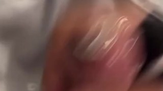 Femboy jerks off into a condom while you watch (see the ending on my twitter @veggieboiph)