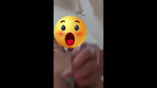 SIAN HANDJOB Solo in toilet | Hot Video