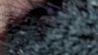 Fucking a dustpan broom 