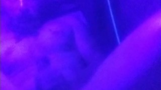 Blacklight riding it 