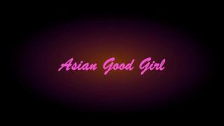 Hot Asian girl masturbates and orgasms in public