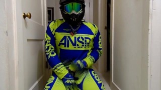 motocross rider jerks off 