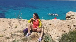 Public PEE in very beautiful Touristic Place