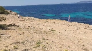 Public PEE in very beautiful Touristic Place