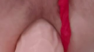 Ass Training 2 - Huge Dildo Riding