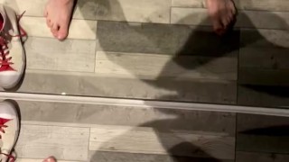 Fun at the mirror