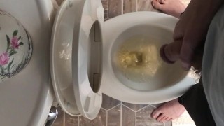 floppy dick long pee