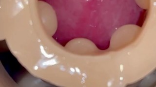 shooting my cum inside of my fleshlight