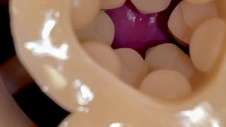 shooting my cum inside of my fleshlight