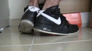 Nike AF1 HI cum in my shoes