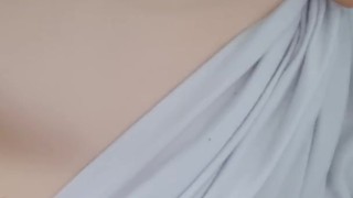 Teen showing off hot body