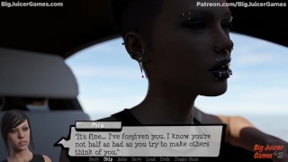Pandora's Box #36: Lesbian pussy eating with a massive squirt (HD Gameplay)