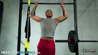 NextDoorStudios - Muscely Hunk Takes A BBC Locker Room Poundimg