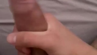 Horny Young Lad Wank and Cumshot Pt1