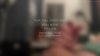 Real College Couple Passionate Deepthroat Blowjob Before Bed