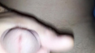 horny bi husband with perfect cock masturbates a creamy cumshot out of his big balls on his hot body