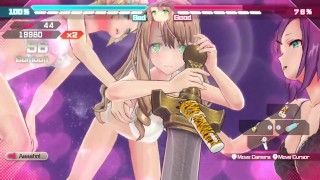 Bullet Girls Phantasia Fanservice Appreciation Yurina Kukkoro Mode Sword Pose