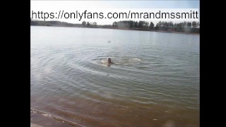 came to fuck on a public beach