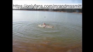 came to fuck on a public beach