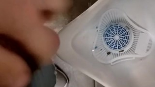Pissing in public mensroom