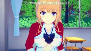 KEI KARUIZAWA GETS WHAT SHE DESERVES HENTAI CLASSROOM OF THE ELITE