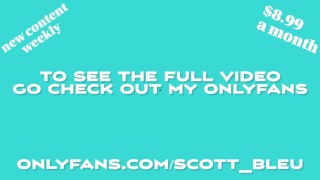 hung twink scott cums hard