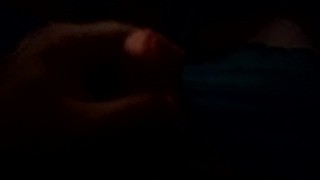 Sean jerking off in paking garage 