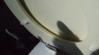 Those people in the after club just made me so frustrated. Ruined orgasm in shadow plays in toilet