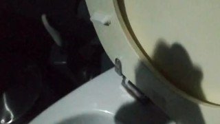 Those people in the after club just made me so frustrated. Ruined orgasm in shadow plays in toilet