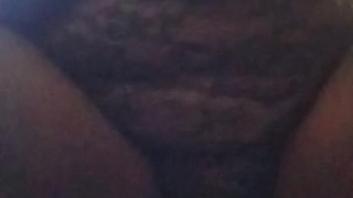 Bbw on knees in the Morning