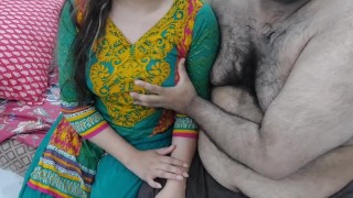 XXX Desi Beautiful Maid Doing Foot Massage Of Rich Old Man Fucking Both Holes With Clear Hindi Audio