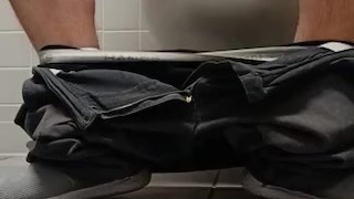 Sean jerkin at work mens room