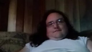 Sean using a fleshlight
