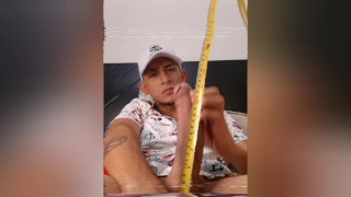 (LA VERGA MAS GRANDE) Me Mido La Verga Con Una Cita Métricas Me Mide 25Cm - 9.8 Pulgadas - Brayan Os