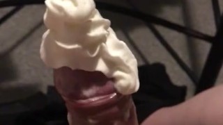 Stevo00a (Me) Alone Cheeky Whipped Cream Wanking in Lounge