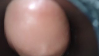 Last 6 mins of a 2 hour vacuum cleaner sucks the pre cum and cum right out of him