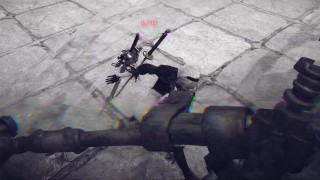 NieR: Automata - 2B ryona - English/ Japanese ニーア オートマタ リョナ - Default outfit