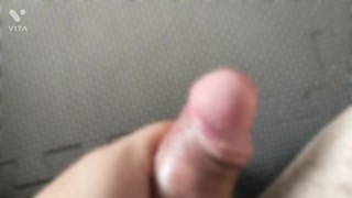 ずっと見てほしい ３日ぶりのオナニー 気持ちよすぎてすぐにドピュドピュ ノンケの日常 