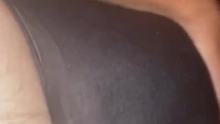 Rubbing asshole til orgasm