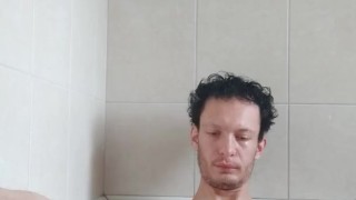 Laying in my bathtub and pissing on my body and drinking piss