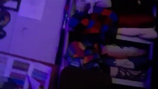 penis pumping watching pornhub wearing a hot mask