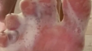 Soapy Feet