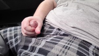 Just stroking outside in my car 😉