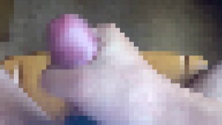 白いのどぴゅって出た