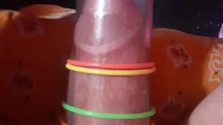 pumped up dick another guy in room not on cam