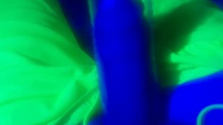 pumped up dick blue light yellow shorts #5