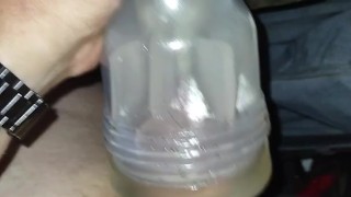 Fuckin Fleshlight in the car