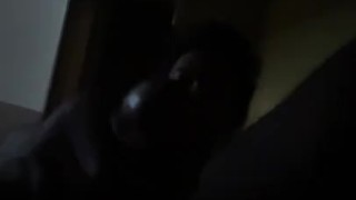 Milking my dick got cum all on the camera 