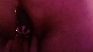 Sean playing with a prostate massager and getting spanked with a cord