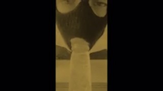 Masked cuckold sissy training compilation 